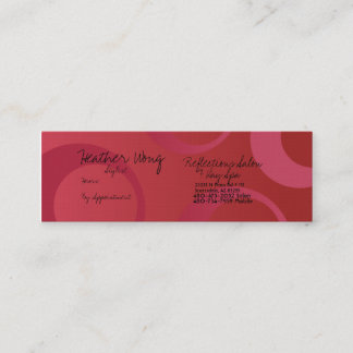 スタイリストカード スキニー名刺