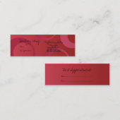 スタイリストカード スキニー名刺 (正面/裏面)