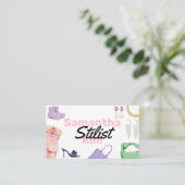 スタイリストスクリプトchic名刺モダン 名刺 (スタンド正面)