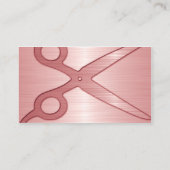 スタイリストピンク 名刺 (裏面)