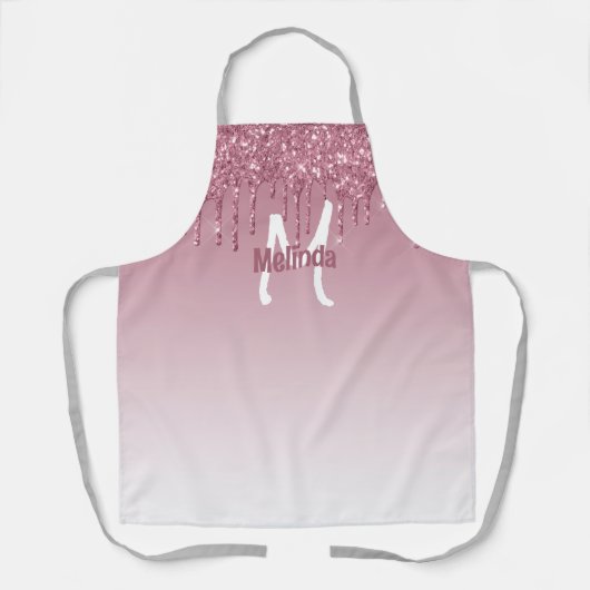 スタイリストヘアスタイリストサロンオーナーカスタムロゴブランド エプロン (正面)