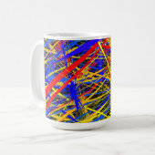 スタイリストマ芸術的グ コーヒーマグカップ (正面左)