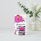 スタイリスト名刺 名刺 (スタンド正面)