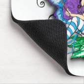 スタイリスト毛のドレッサーの妖精 マウスパッド (コーナー)