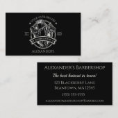 スタイリスト理容師ツール個人用名刺 名刺 (正面/裏面)