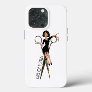スタイリスト(アフリカ系アメリカ人)のDiva iPhone 13 Proケース