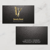 スタイリスト/ゴールデンシアーズ&コーム 名刺 (正面/裏面)