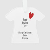 スタイリスト·ブラック·プロフェッショナル オーナメント (裏面)