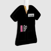 スタイリスト·ブラック·プロフェッショナル オーナメント (正面)