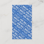 スタイリスト 名刺 (裏面)