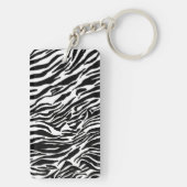 スタイリスト（濃い毛）キーチェーンのディバ キーホルダー (裏面)