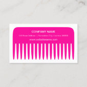 スタイリスト/美容院 名刺 (裏面)