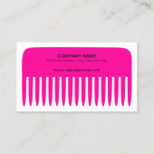 スタイリスト/美容院 名刺 (裏面)