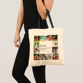 スタイリッシュおばさん定義フォトコラージュ トートバッグ (正面(商品))