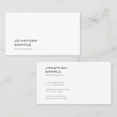 スタイリッシュお洒落モダンデザインプロフェッショナル 名刺 (正面/裏面)