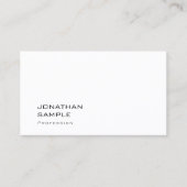 スタイリッシュお洒落モダンデザインプロフェッショナル 名刺 (正面)