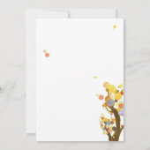 スタイリッシュお洒落樹林パーティー 招待状 (裏面)