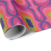 スタイリッシュすごいとモダンレトロ60s 70s giftwrrap wr ラッピングペーパー (ロールコーナー)