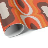 スタイリッシュすごいとモダンレトロ60s 70s giftwrrap wr ラッピングペーパー (ロールコーナー)