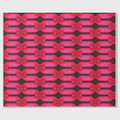 スタイリッシュすごいとモダンレトロ60s 70s giftwrrap wr ラッピングペーパー (フラット)