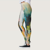 「スタイリッシュそして鮮やか、我々の全財産を探索しよう レギンス (左)