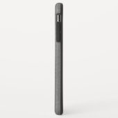 スタイリッシュでおしゃれなグレー Case-Mate iPhoneケース (裏面/左)