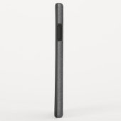 スタイリッシュでおしゃれなグレー Case-Mate iPhoneケース (裏面/右)