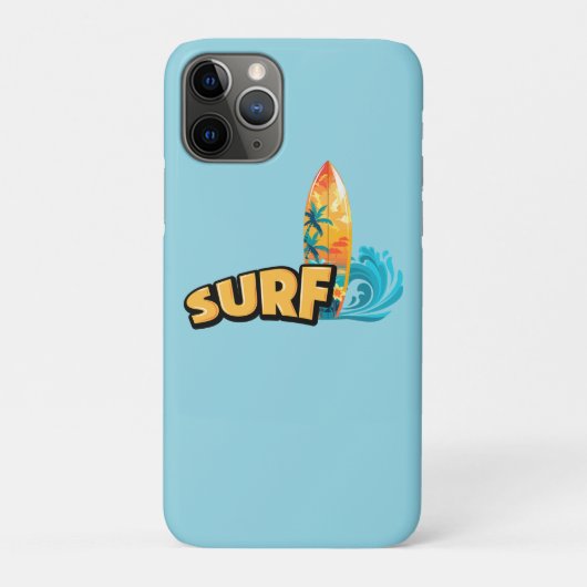 スタイリッシュでエレガントなサーファー向けデザイン Case-Mate iPhoneケース (裏)