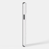 スタイリッシュでエレガントなライン花柄 ブラウン ブラック ピンク iPhoneケース (右側面)