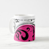 スタイリッシュでカスタムなコーヒー・マグ コーヒーマグカップ (正面左)