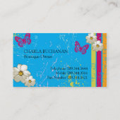 スタイリッシュでグランジな名刺 名刺 (裏面)