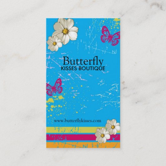 スタイリッシュでグランジな名刺 名刺 (正面)