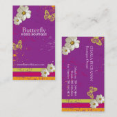 スタイリッシュでグランジな名刺 名刺 (正面/裏面)