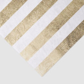 スタイリッシュでモダンで粋でフェイクな金ゴールドホイルは縞で飾ります 薄葉紙 (詳細)