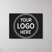 スタイリッシュでモダンなカスタムクリエーションが認証されました キャンバスプリント (正面)