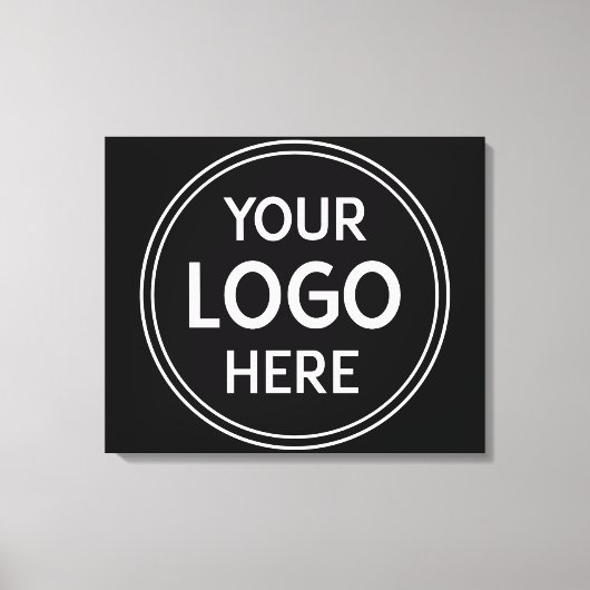 スタイリッシュでモダンなカスタムクリエーションが認証されました キャンバスプリント (正面)