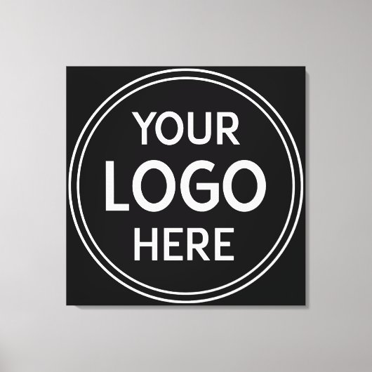 スタイリッシュでモダンなカスタムクリエーションが認証されました キャンバスプリント (正面)