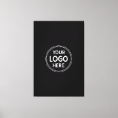 スタイリッシュでモダンなカスタムクリエーションが認証されました キャンバスプリント (正面)