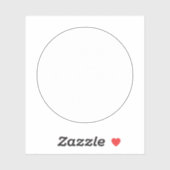 スタイリッシュでモダンなカスタムクリエーションが認証されました シール (シート)