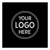 スタイリッシュでモダンなカスタムクリエーションが認証されました ポスター (正面)