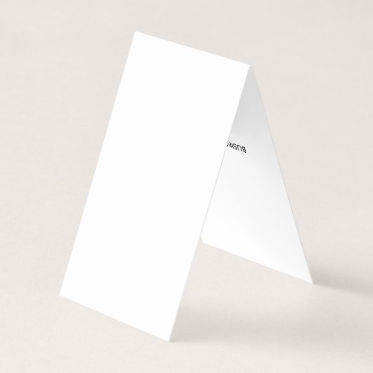 スタイリッシュでモダンな最小主義のプロフェッショナルのカッコいいのシンプル 名刺 (裏面)