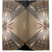 スタイリッシュで劇的なシャワー・カーテン シャワーカーテン (正面)