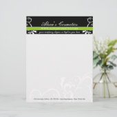 スタイリッシュで及びはっきりしたなレターヘッド レターヘッド (スタンド正面)