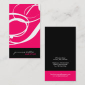 スタイリッシュで及びはっきりしたな名刺 名刺 (正面/裏面)