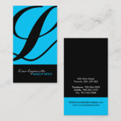 スタイリッシュで及びはっきりしたな名刺 名刺 (正面/裏面)