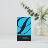 スタイリッシュで及びはっきりしたな名刺 名刺 (スタンド正面)