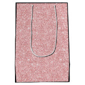 スタイリッシュで名前入りな第5誕生日のギフトバッグ ミディアムペーパーバッグ (裏面)