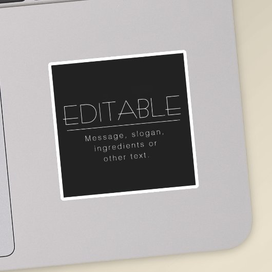 スタイリッシュで多機能な シール