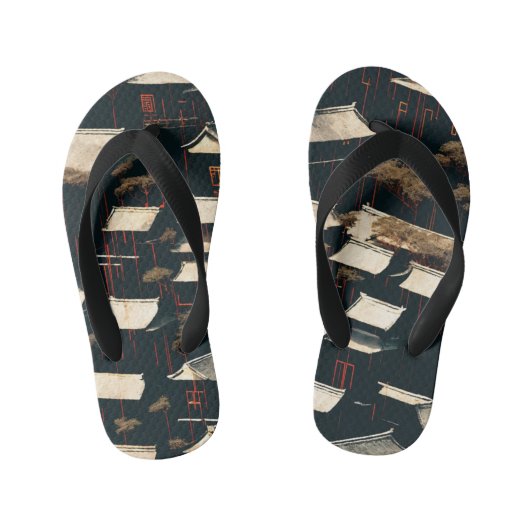 スタイリッシュで快適なビーチサンダルを日常使いに キッズビーチサンダル (フットベッド)