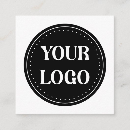 スタイリッシュで現代的な洗練されたカスタマイズ可能 エンクロージャーカード (正面)